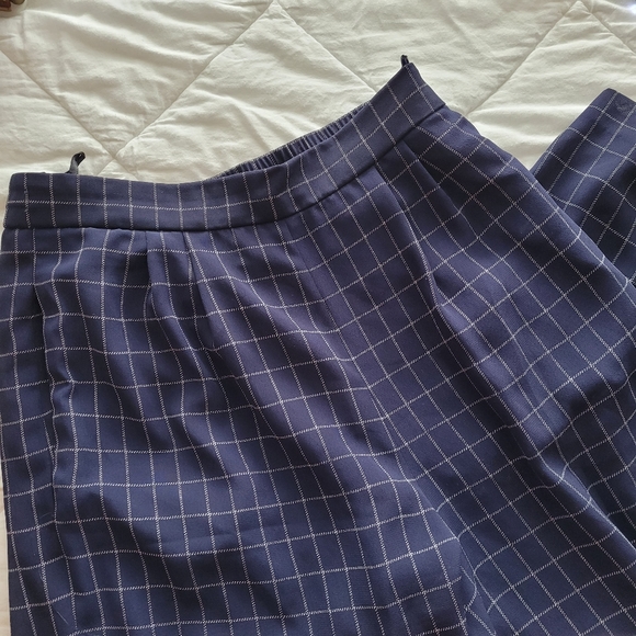 Petites for Maggy Pants - Vintage Size 10 Grid Print Dress Pant